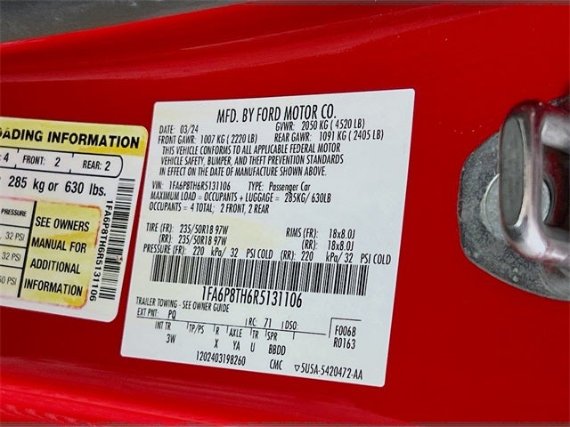 2024 Ford Mustang EcoBoost Premium