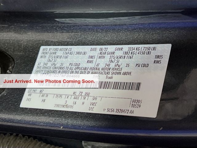 2022 Ford F-150 Lariat