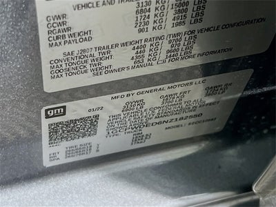 2022 Chevrolet Silverado 1500 LTD RST