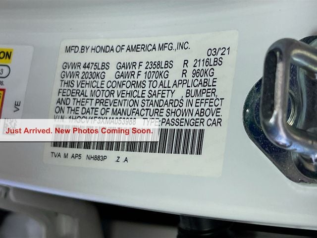 2021 Honda Accord Sport