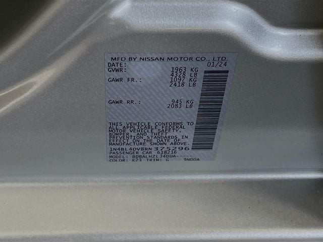 2024 Nissan Altima 2.5 SV