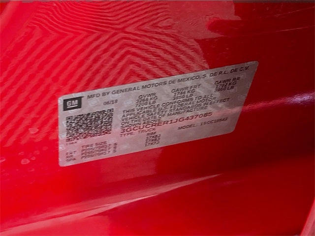 2018 Chevrolet Silverado 1500 LT LT1