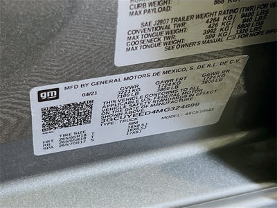 2021 Chevrolet Silverado 1500 RST