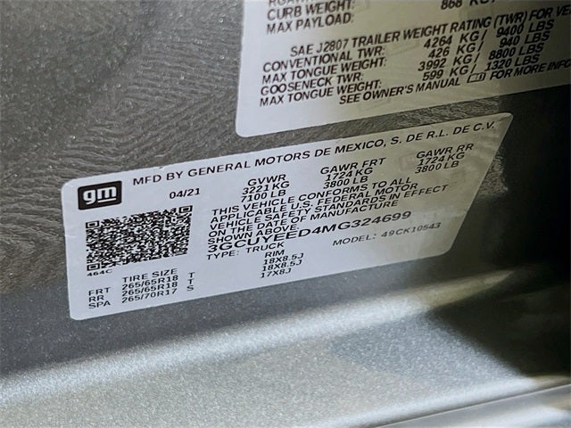 2021 Chevrolet Silverado 1500 RST