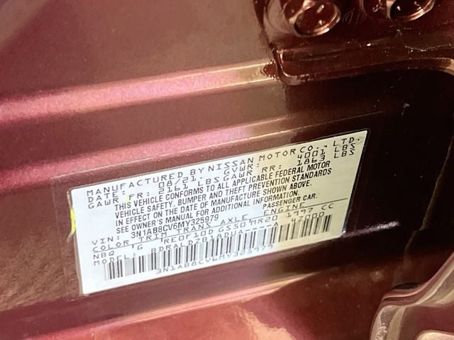 2021 Nissan Sentra SV