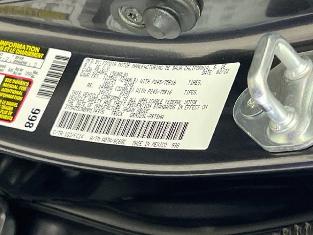 2022 Toyota Tacoma SR5 V6