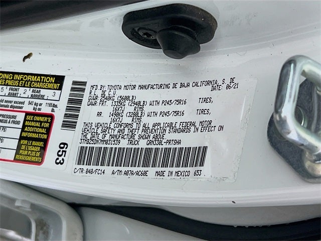 2021 Toyota Tacoma SR5 V6