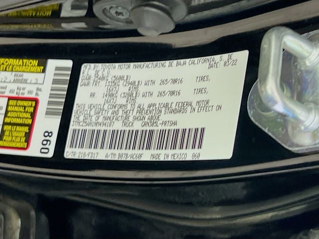 2022 Toyota Tacoma TRD Off-Road V6