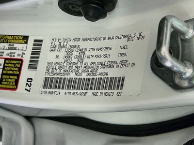 2023 Toyota Tacoma SR5 V6
