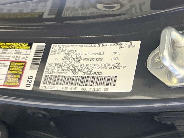 2024 Toyota Tacoma TRD Sport