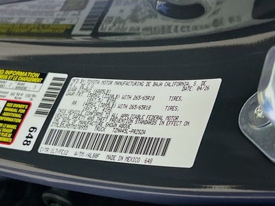 2026 Toyota Tacoma TRD Sport