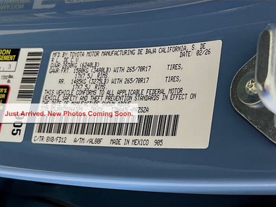 2026 Toyota Tacoma SR5