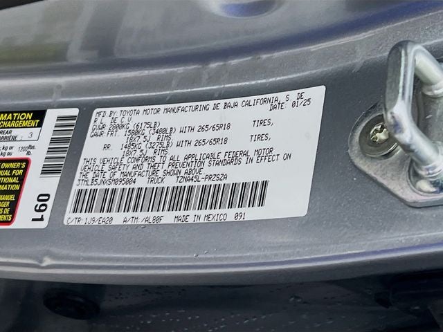 2025 Toyota Tacoma TRD Sport