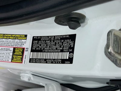 2019 Toyota Camry XSE