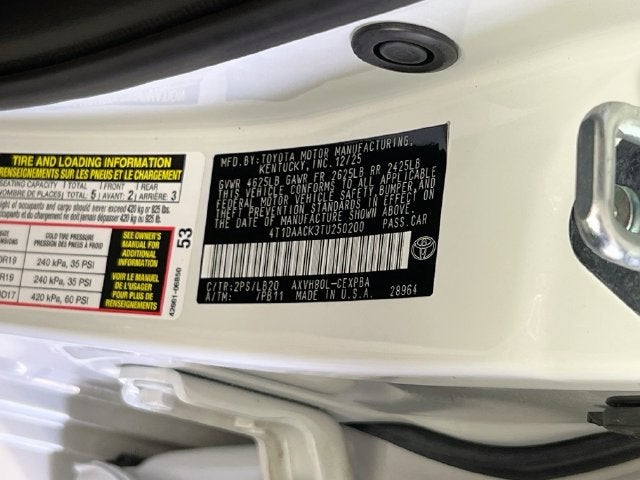 2026 Toyota Camry XSE