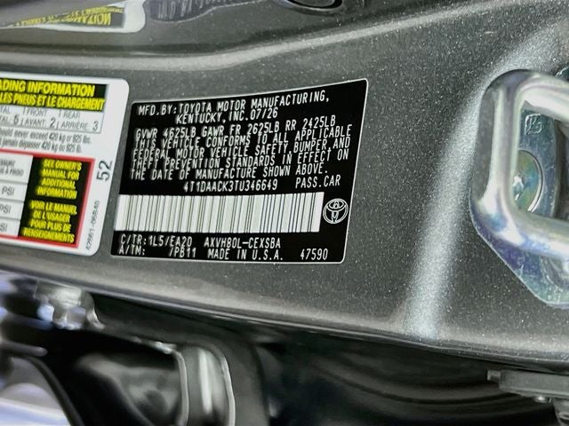 2026 Toyota Camry SE