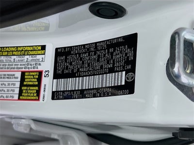 2026 Toyota Camry XSE