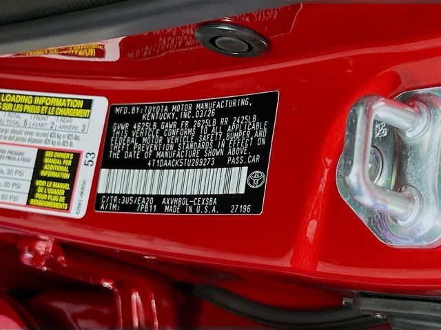 2026 Toyota Camry SE Nightshade