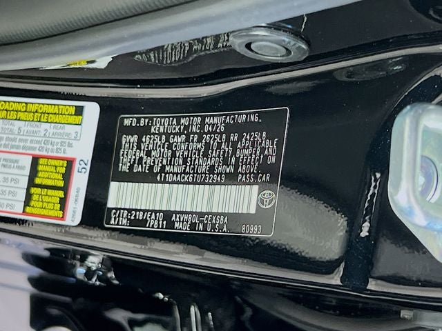 2026 Toyota Camry SE