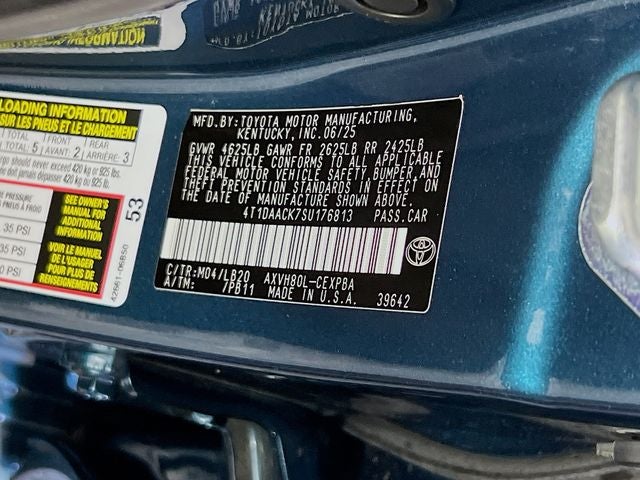 2025 Toyota Camry XSE