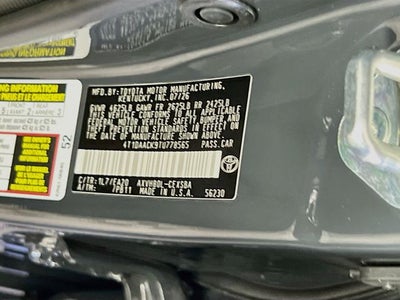 2026 Toyota Camry SE