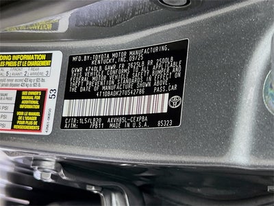 2026 Toyota Camry XSE