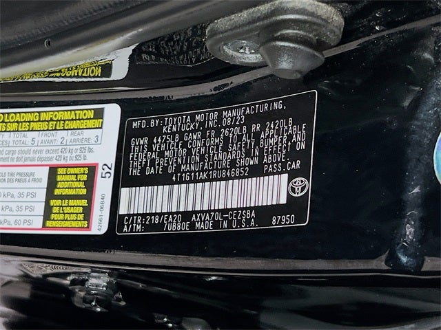 2024 Toyota Camry SE