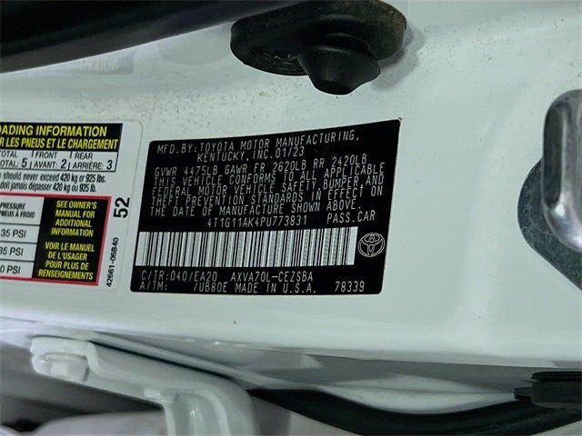 2023 Toyota Camry SE