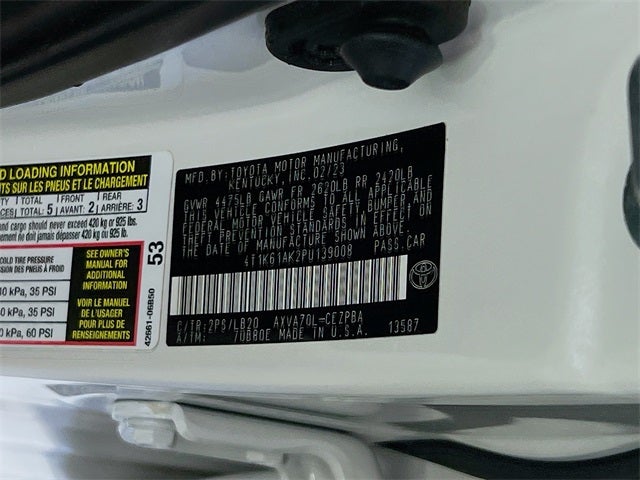 2023 Toyota Camry XSE