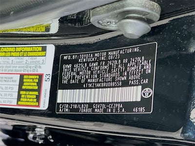 2024 Toyota Camry XSE V6