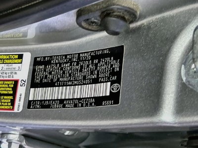 2021 Toyota Camry SE