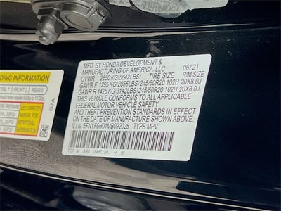 2021 Honda Pilot Elite