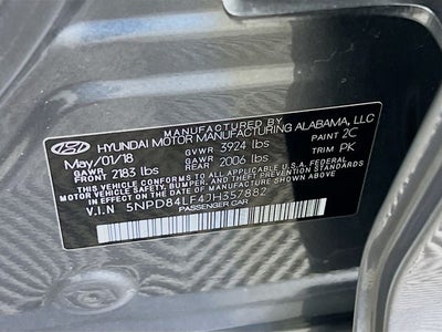 2018 Hyundai ELANTRA SEL