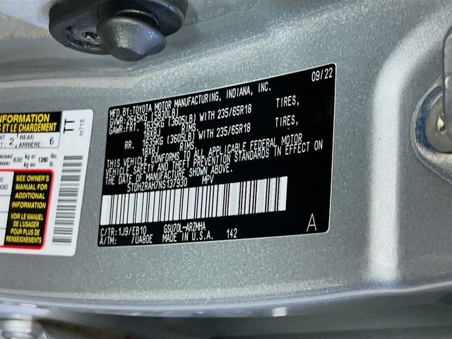 2022 Toyota Highlander XLE