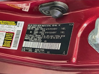 2025 Toyota Sienna XLE 8 Passenger