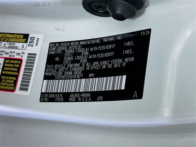 2025 Toyota Sienna XLE 7 Passenger