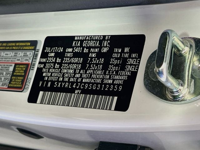 2025 Kia Sorento S