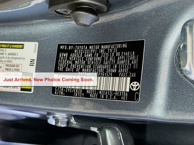 2026 Toyota Corolla XSE