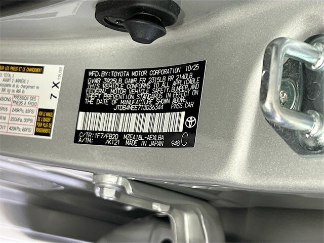 2026 Toyota Corolla LE