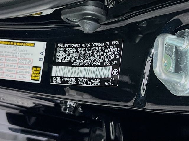 2026 Toyota Corolla Hybrid LE