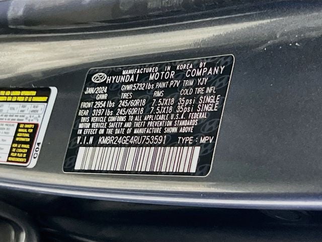 2024 Hyundai PALISADE SEL 7 Passenger