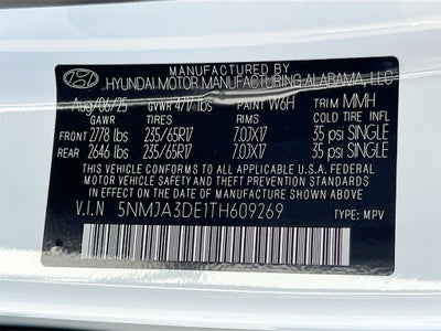 2026 Hyundai TUCSON SE FWD