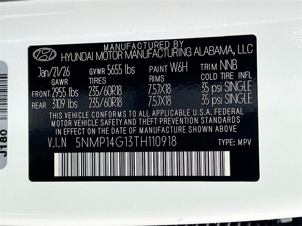 2026 Hyundai SANTA FE HYBRID SE