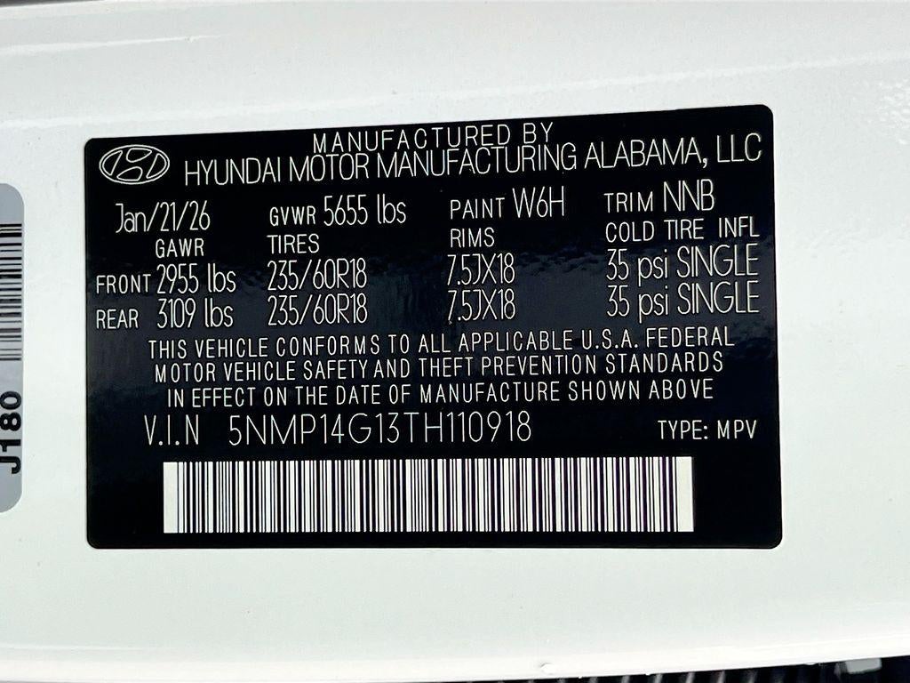 2026 Hyundai SANTA FE HYBRID SE