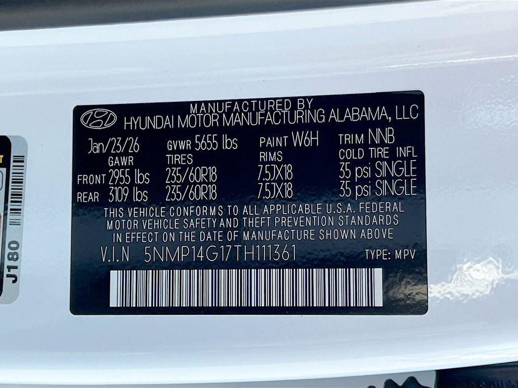 2026 Hyundai SANTA FE HYBRID SE