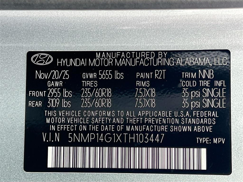 2026 Hyundai SANTA FE HYBRID SE