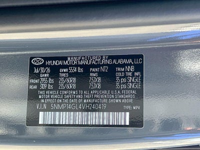2027 Hyundai SANTA FE SE FWD