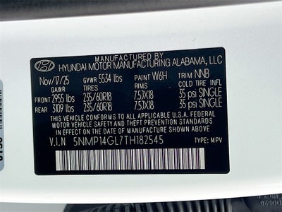 2026 Hyundai SANTA FE SE FWD