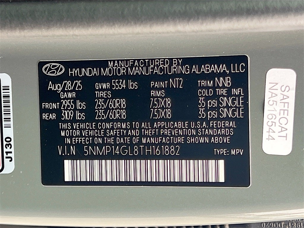 2026 Hyundai SANTA FE SE FWD