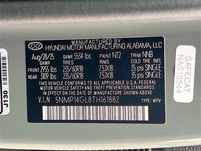 2026 Hyundai SANTA FE SE FWD